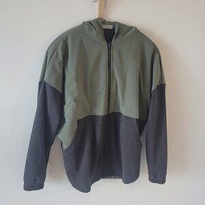 Green Columbia Zip Sweater